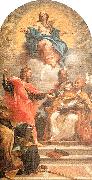 Maratta, Carlo The Assumption and the Doctors of the Church oil painting